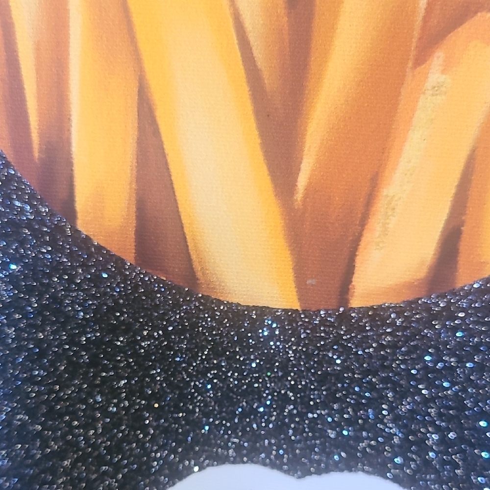 Glitter Fries Wall Art - Picture 3 of 6